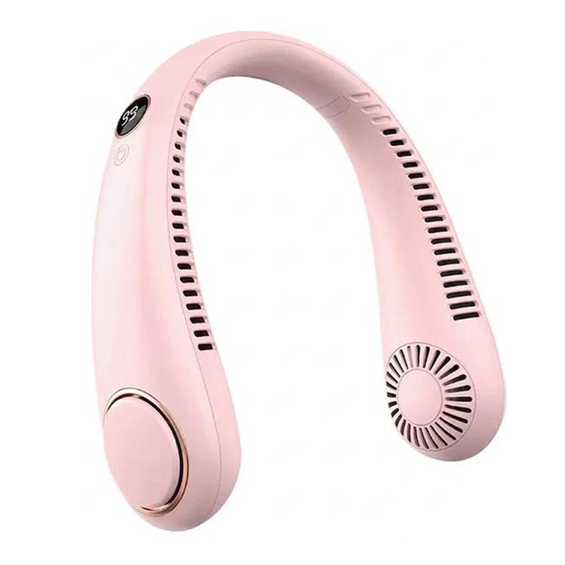 🥳2026 HOT SALE🥳💞50K+ SOLD!🍃💨 50% OFF! Neck Air Conditioner Fan – Ultra‑quiet, 360° rotating, 3 speeds. Hands‑free cooling, long battery. 😎🌬️