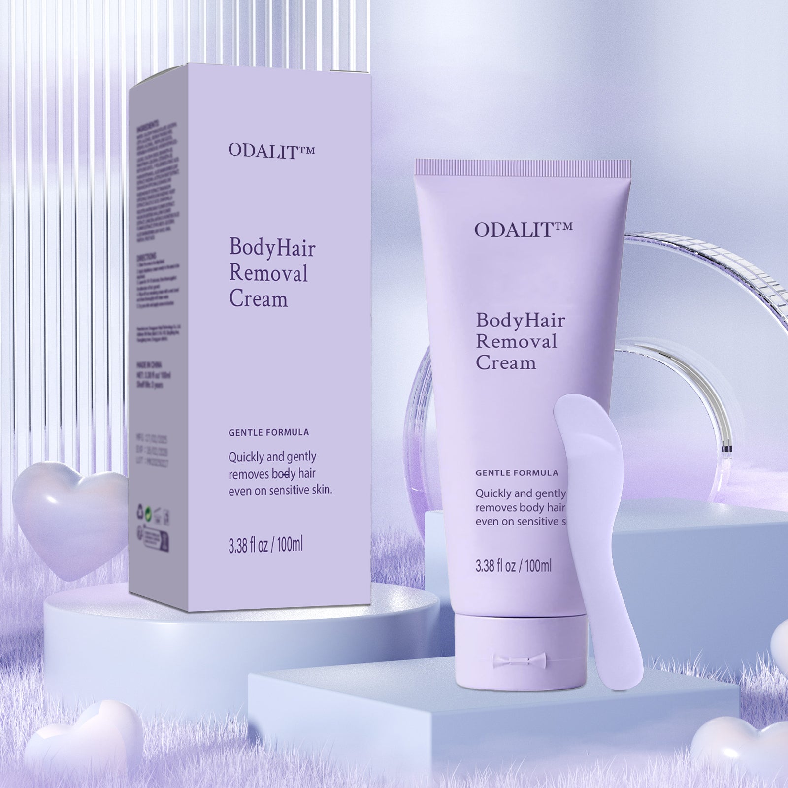 🏆#1 Best Seller ⏰Sensitive Skin Body Hair Removal Cream – Withauvia