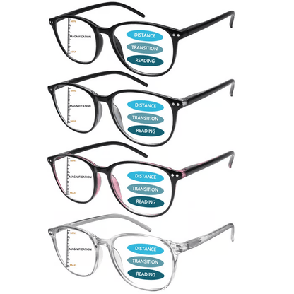 ⏰LAST DAY 50% OFF -👓Progressive Multifocal Reading Glasses | See Near & Far in One Pair | No More Switching Glasses for Men & Women