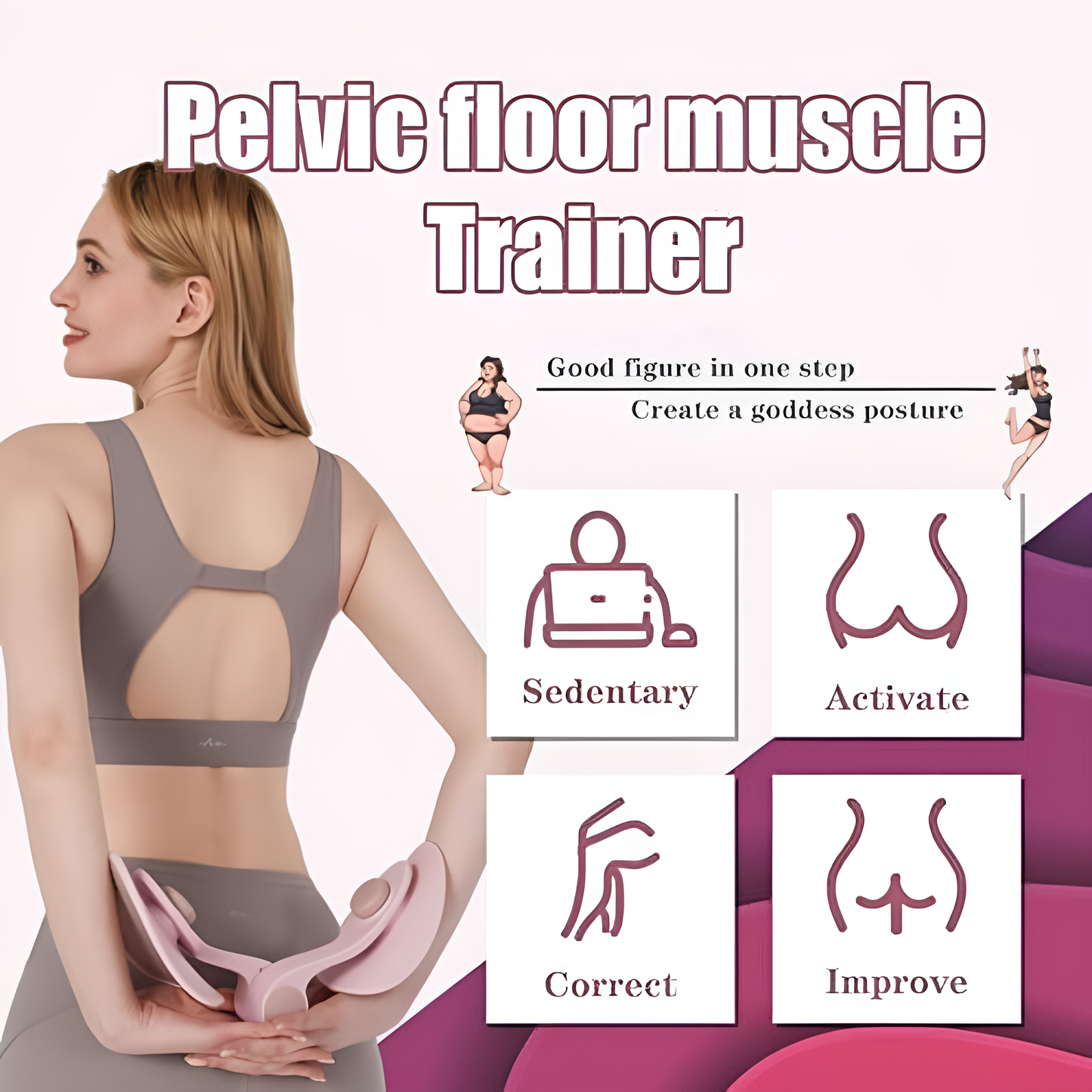 💖 LBMLBM™-Pelvic Floor Postpartum Rehabilitation , Thigh Toning, and Hip Strengthening