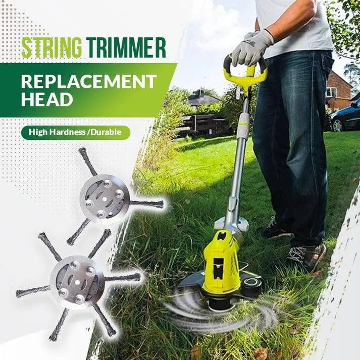 👨‍🌾6 inch Steel Wire Brush Cutter Trimmer Head