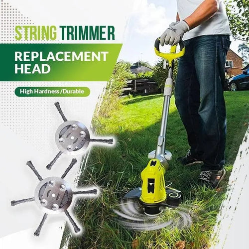 👨‍🌾6 inch Steel Wire Brush Cutter Trimmer Head