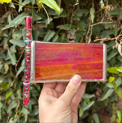 🔮 Mini AuraScope – A Stained Glass Kaleidoscope of Whimsy & Light ✨