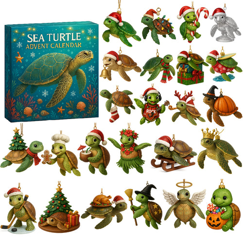 🎄Christmas Pre-Sale 49%OFF🎁Sea Turtle Advent Calendar