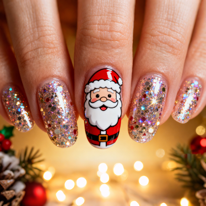 💖 Shine Bright This Christmas – Limited Edition Nail Glitter!