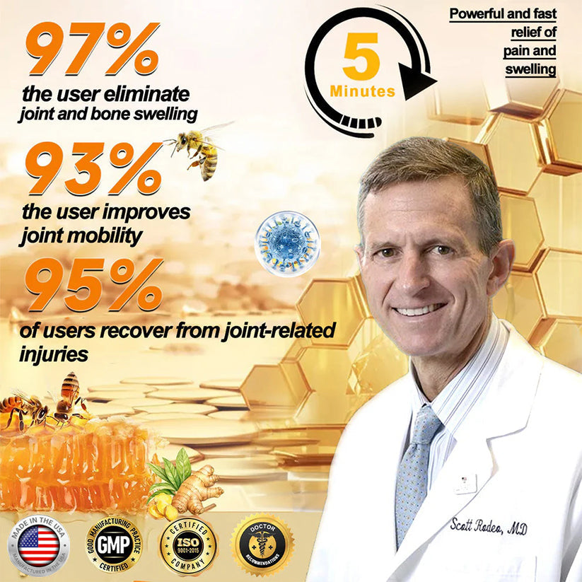 🔥Time-Limited Offer - ODALIT™ Botulinum Toxin & Bee Venom Pain-Relief Bone Healing Cream🐝💎