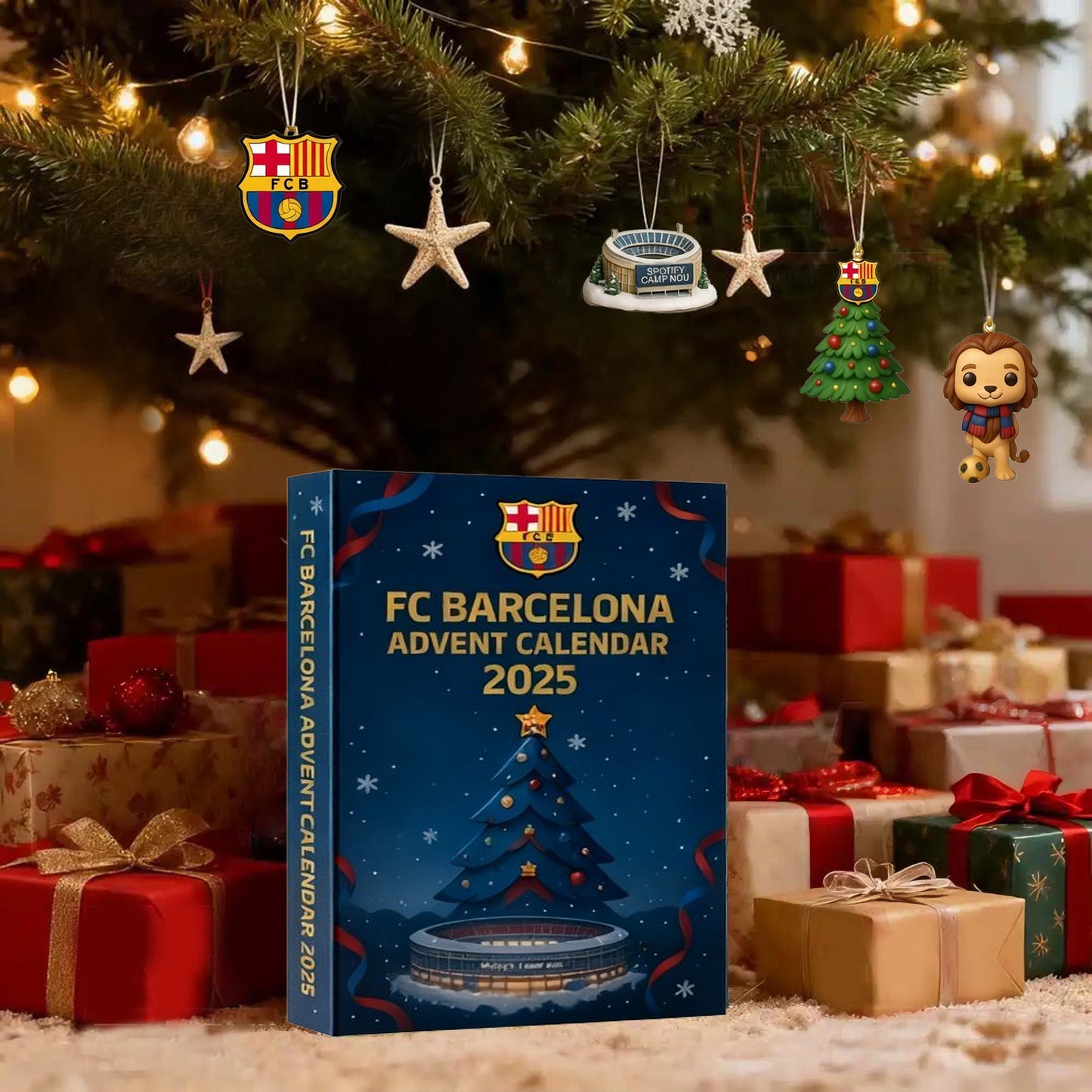 ⚽2025 FC Barcelona Advent Calendar