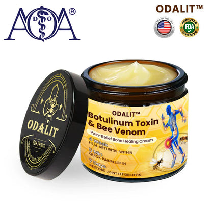 🔥Time-Limited Offer - ODALIT™ Botulinum Toxin & Bee Venom Pain-Relief Bone Healing Cream🐝💎