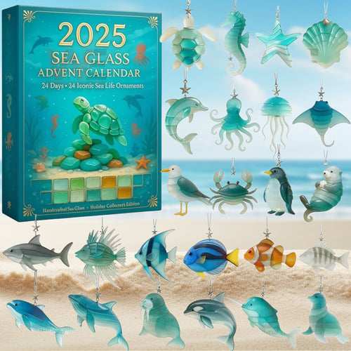 🎁🐟🎁2025 Sea Glass Marine Life Advent Calendar