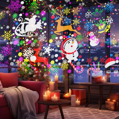 (🎄Early Christmas Sale 50%)🔌LED Christmas Projection Lamp