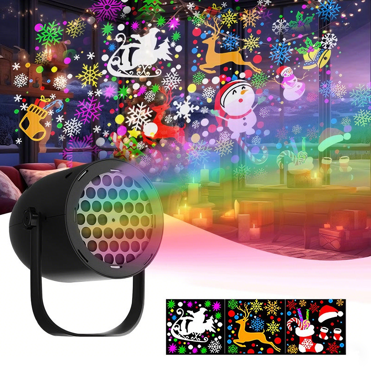 (🎄Early Christmas Sale 50%)🔌LED Christmas Projection Lamp