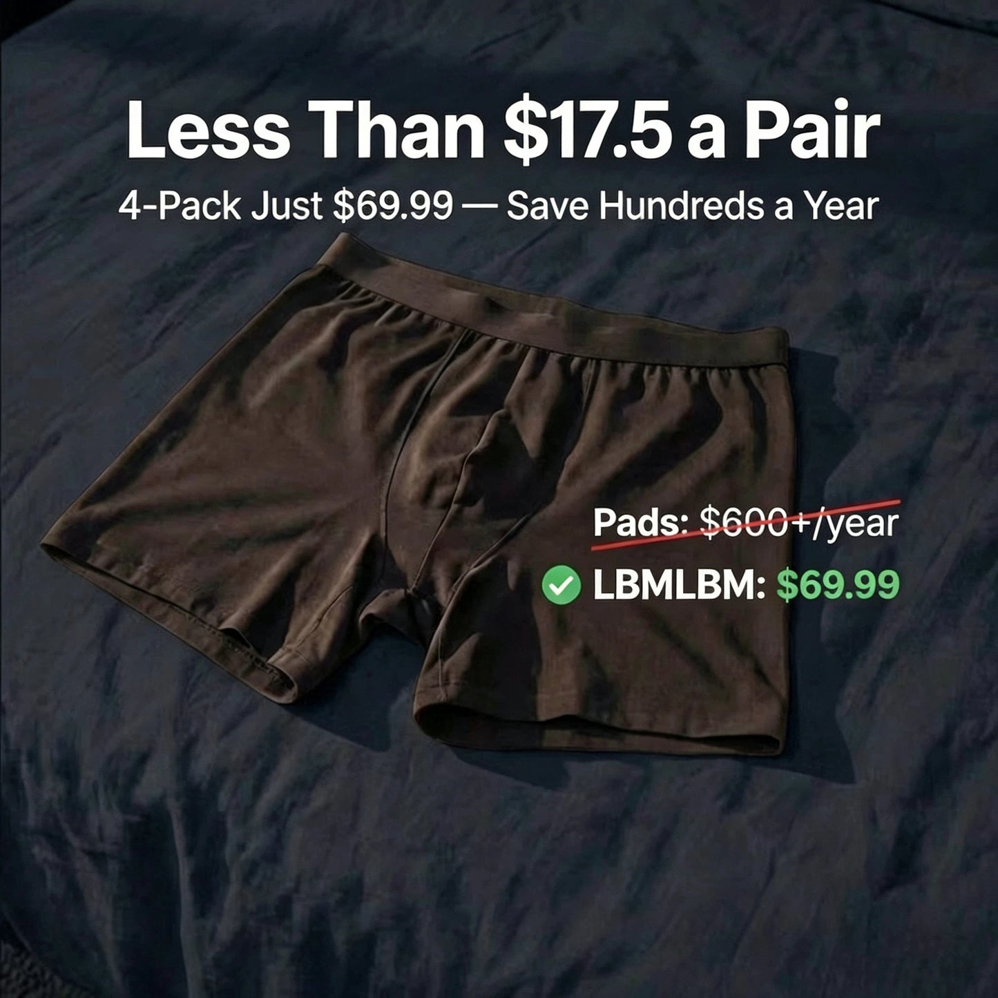 Stop Leaks & Sweat in Their Tracks. Reclaim Your Confidence with LBMLBM™