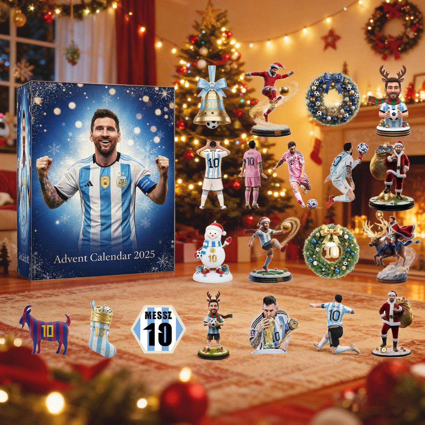⚽💙 Lionel Messi – Christmas Advent Calendar 2025