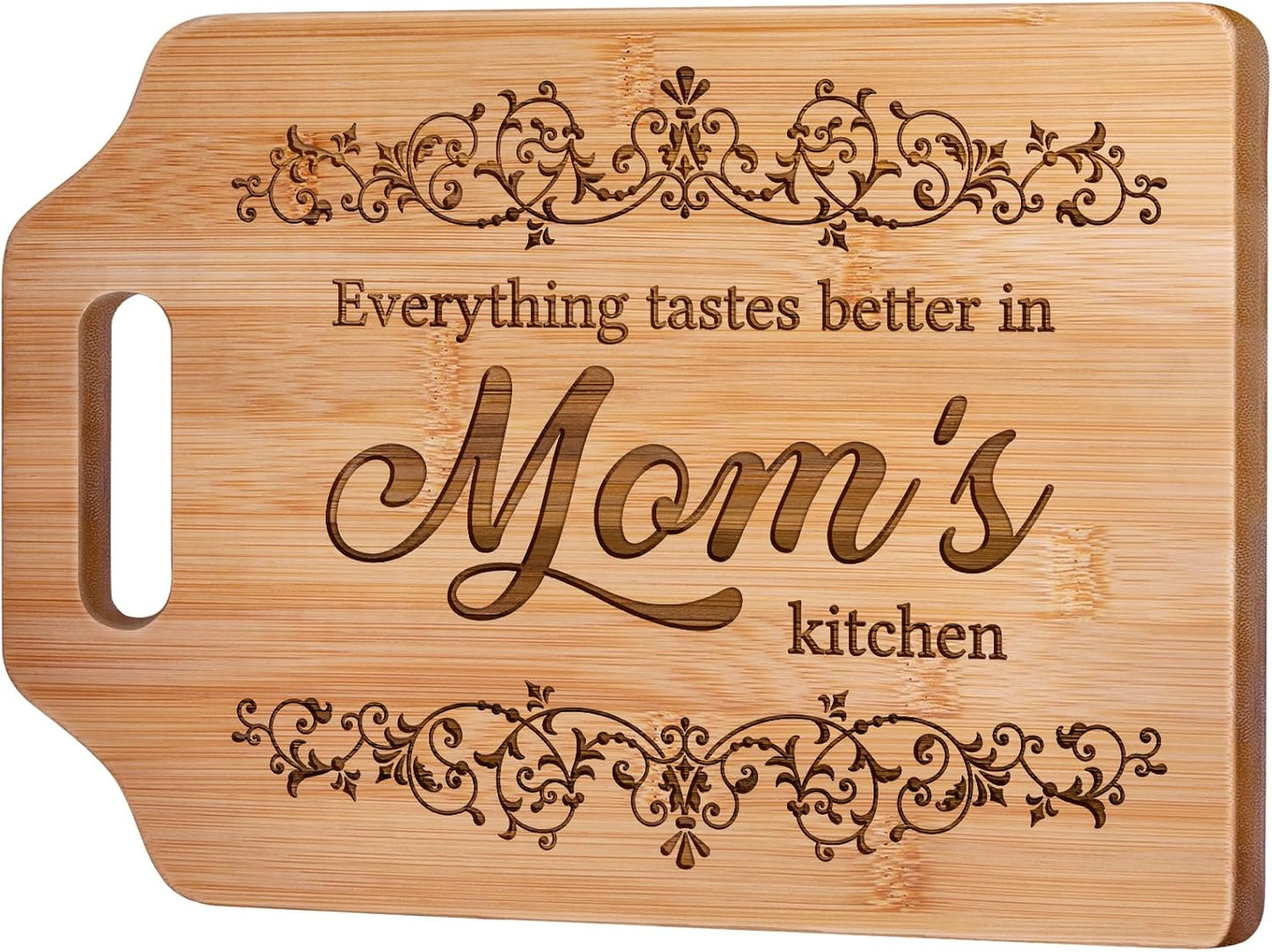 🎄❤️The Perfect Nana Gift: An Engraved Bamboo Cutting Board She'll Treasure