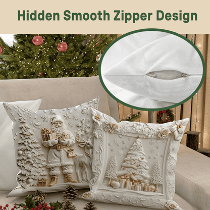 🎅🎁 Festive Christmas Cushion Cover