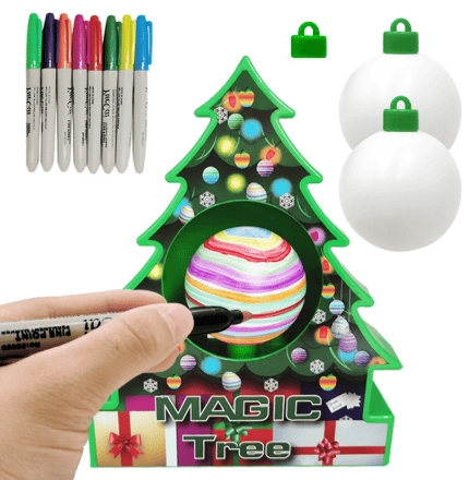 🔥LAST DAY 50% OFF - 🎄Treemendous Christmas Ornament Decorating Kit✨(Includes 6 balls)