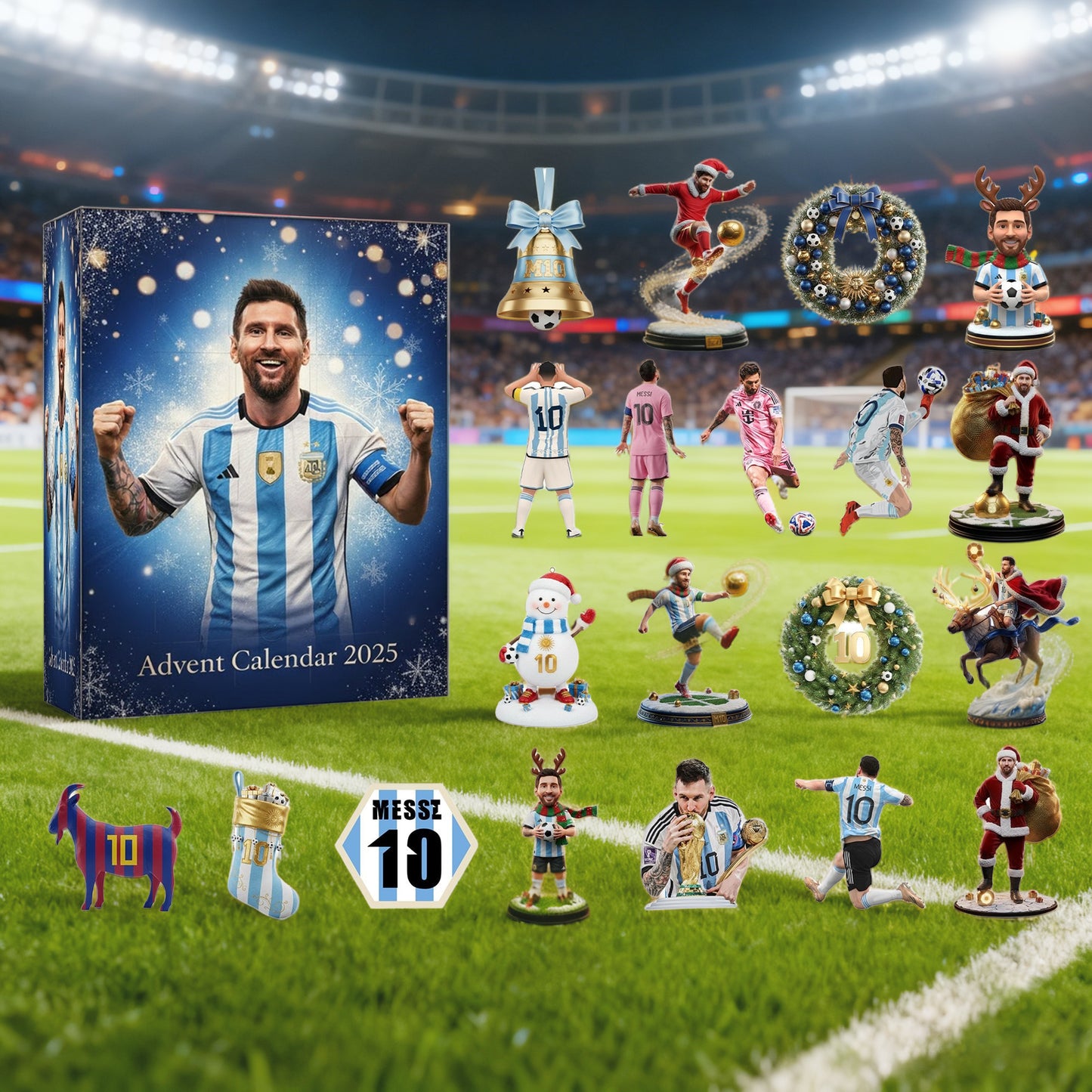 ⚽💙 Lionel Messi – Christmas Advent Calendar 2025
