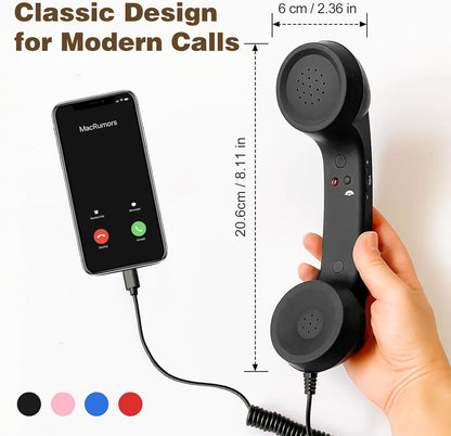 🎁Hot Sale Promotion 50% OFF🔥 New TYPE-C Straight Plug Phone Retro Mute