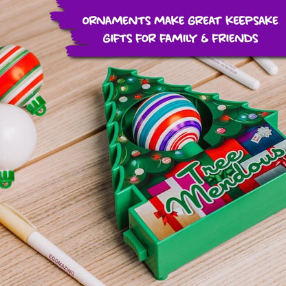 🔥LAST DAY 50% OFF - 🎄Treemendous Christmas Ornament Decorating Kit✨(Includes 6 balls)