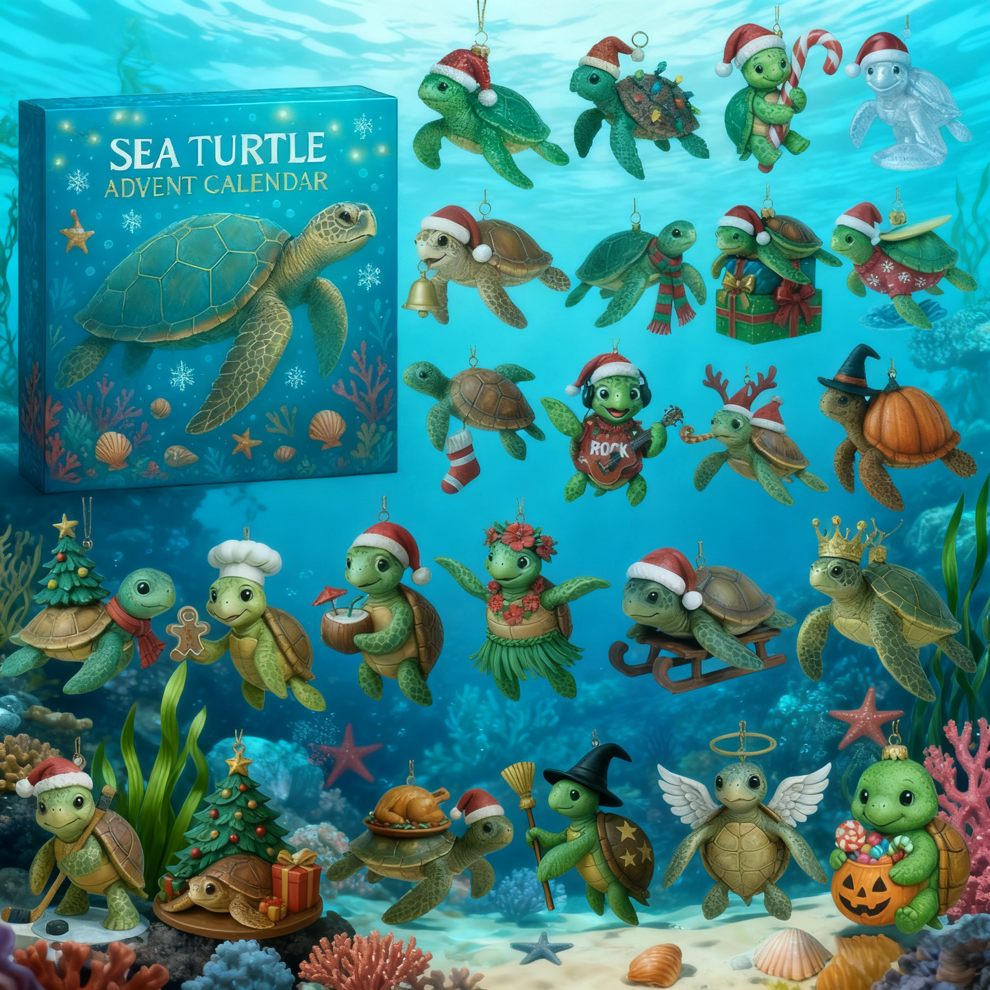 💚🐢 Sea Turtle Advent Calendar 2025💚