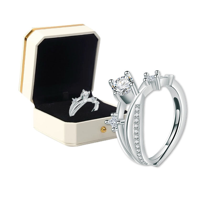 💫Last Day Promotion 80%OFF🔥-Magnetology Moissanite Diamond Ring💖