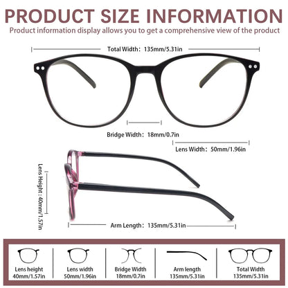 ⏰LAST DAY 50% OFF -👓Progressive Multifocal Reading Glasses | See Near & Far in One Pair | No More Switching Glasses for Men & Women