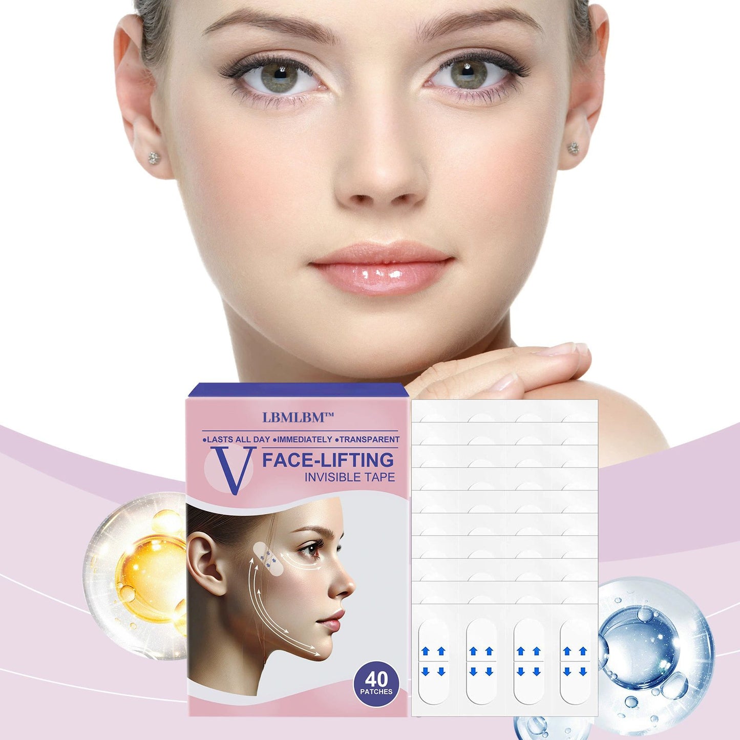 💖🎁Last Day 50% OFF-LBMLBM™ V-Face Lifting Invisible Adhesive Tape