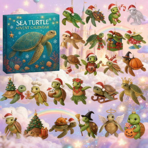 💚🐢 Sea Turtle Advent Calendar 2025💚