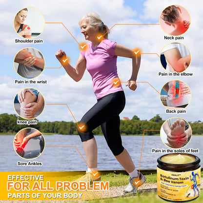 🔥Time-Limited Offer - ODALIT™ Botulinum Toxin & Bee Venom Pain-Relief Bone Healing Cream🐝💎