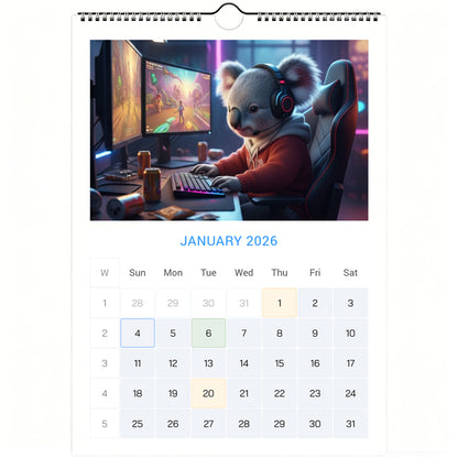 🐨Emotional Healing Koala Calendar 2026 - Daily Activities