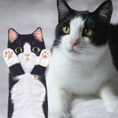 🔥LAST DAY 50% OFF🔥Funny Cat Hand Towels for Kitchen Bathroom (1PC)