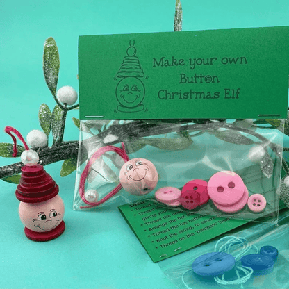 🎅🎄DIY Button Ornament Kits