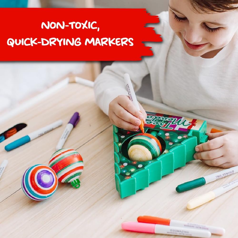 🔥LAST DAY 50% OFF - 🎄Treemendous Christmas Ornament Decorating Kit✨(Includes 6 balls)