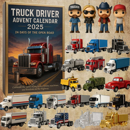 2025 Truck Driver Advent Calendar