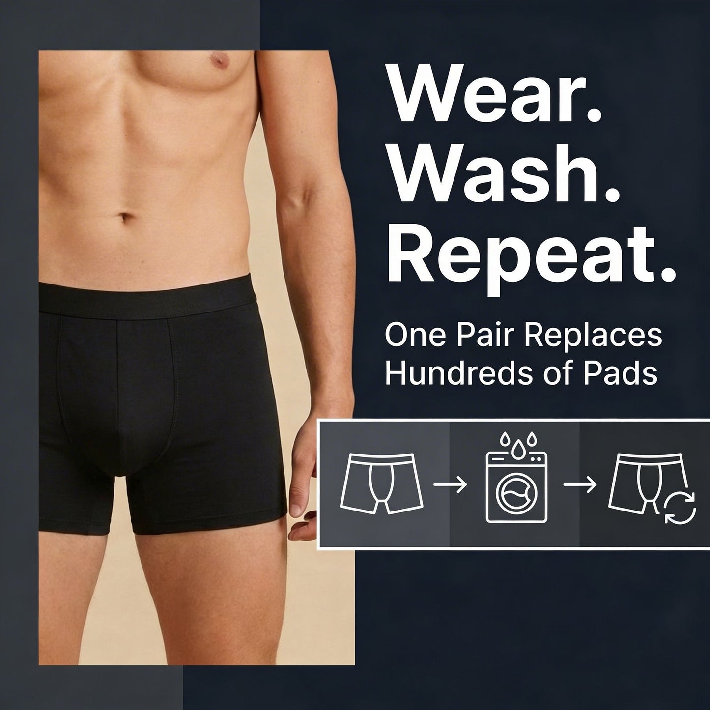 Stop Leaks & Sweat in Their Tracks. Reclaim Your Confidence with LBMLBM™