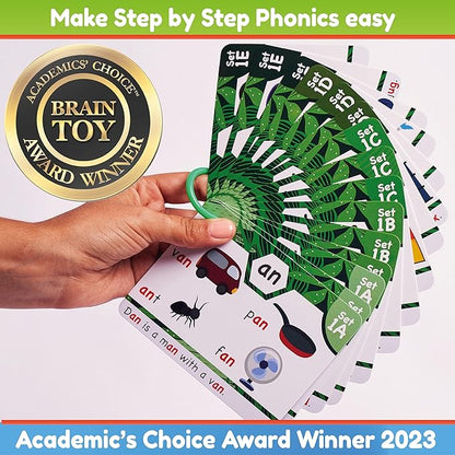 🔥Save 49%🔥Learn to Read Phonics Flash Cards Color-Coded - Learn to Read in 20 Stages