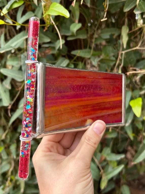🔮 Mini AuraScope – A Stained Glass Kaleidoscope of Whimsy & Light ✨