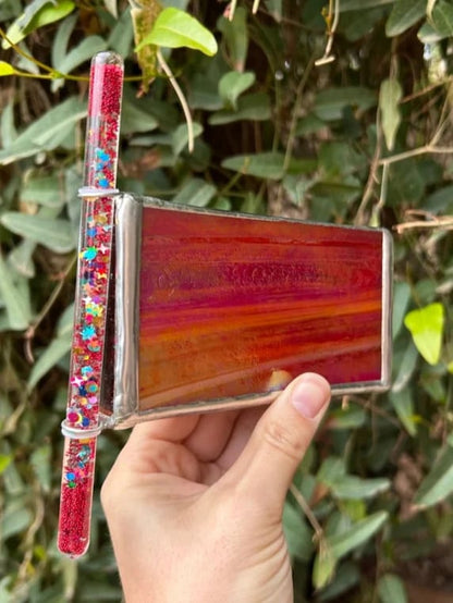 🔮 Mini AuraScope – A Stained Glass Kaleidoscope of Whimsy & Light ✨