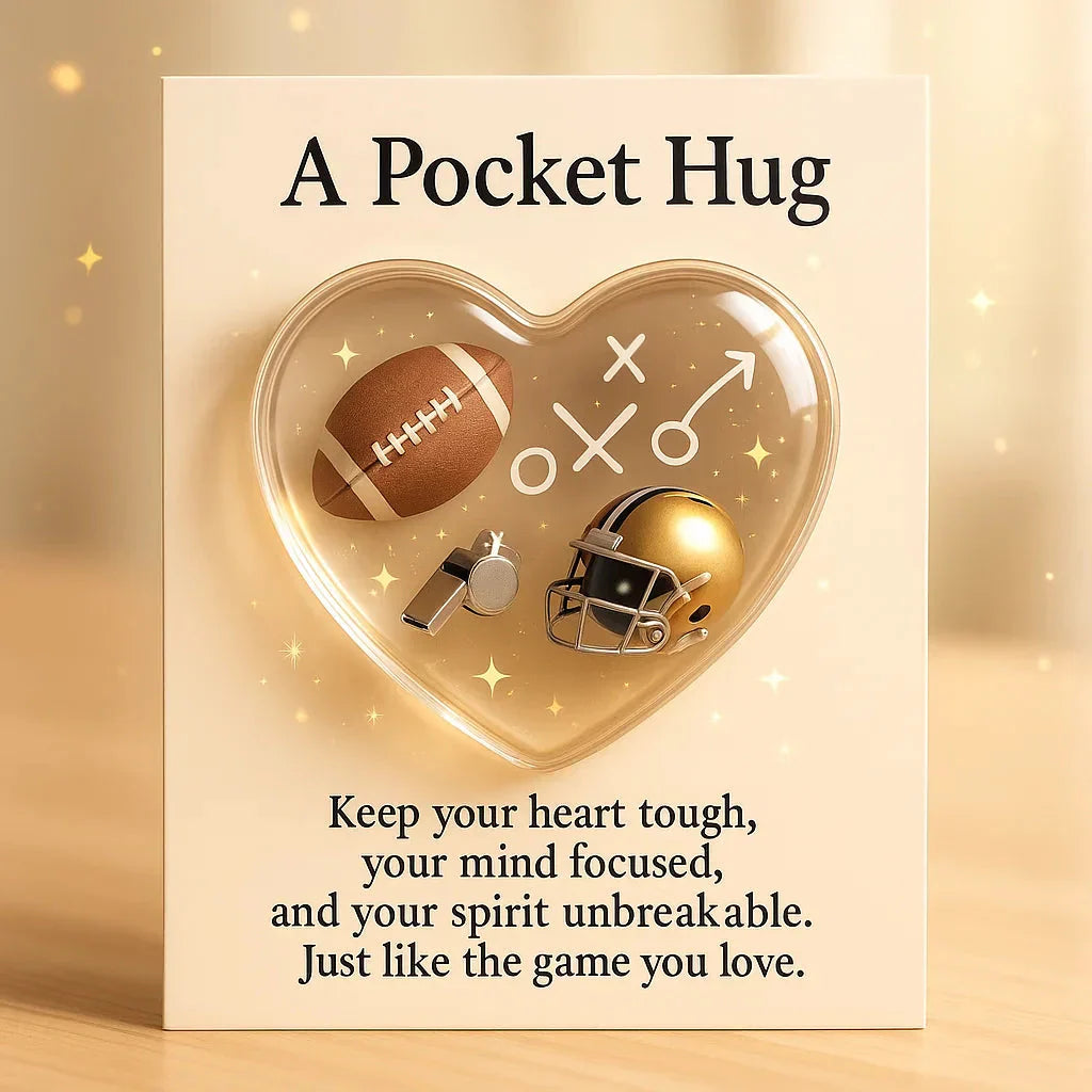 A Tiny Gift, Big Strength — Sports Pocket Hug Collection
