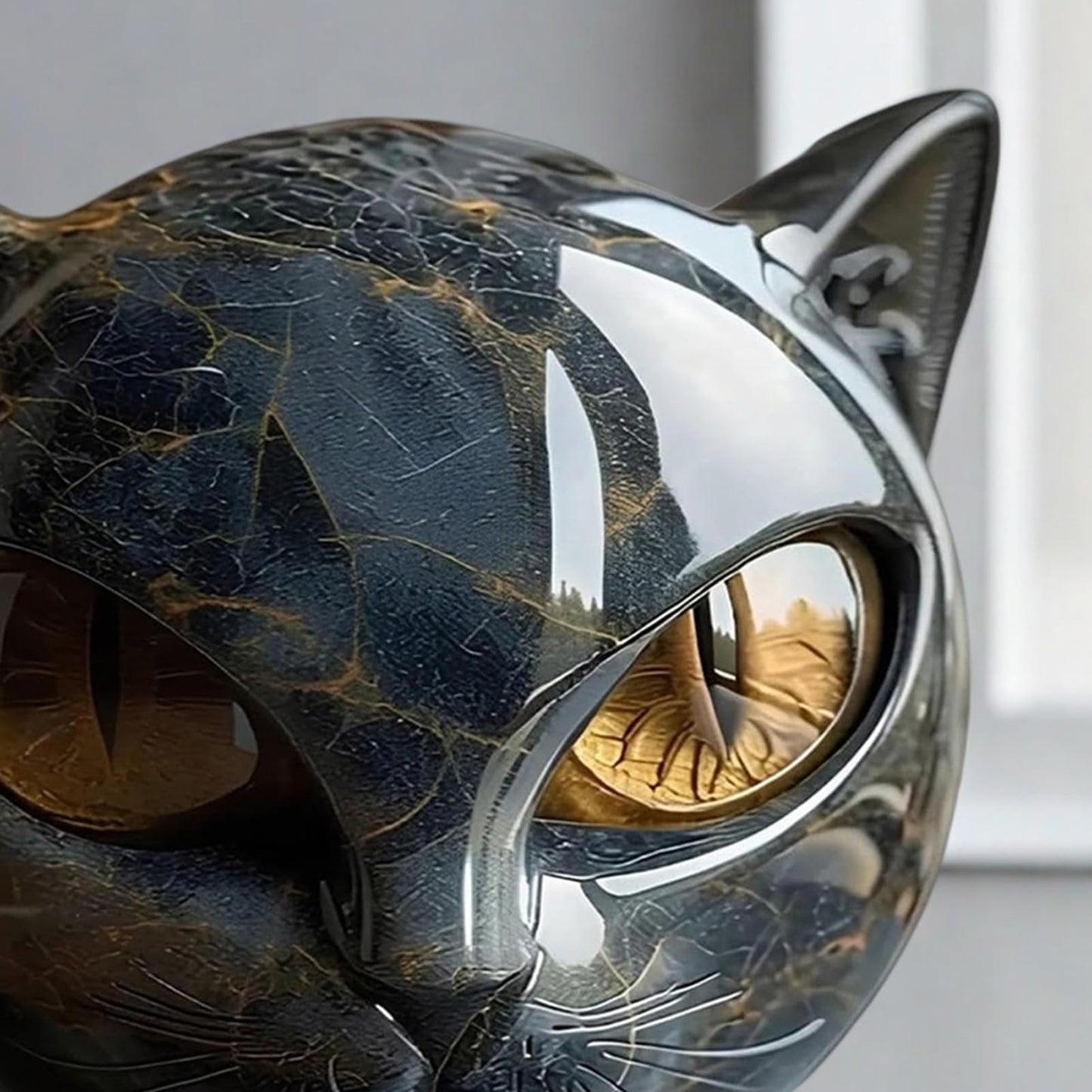 🔥LAST DAY 49% OFF🎉Luxury Black Cat Stone Sculpture
