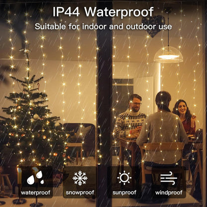 🎄Christmas Sale 50% OFF🔥LED Curtain Fairy Lights