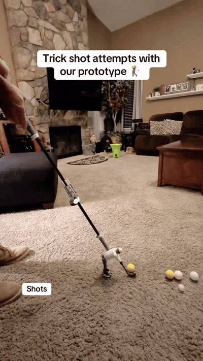 Mini Golf Games - Funny Golfer Gifts for Kids, Unique Mini Golfer On A Stick