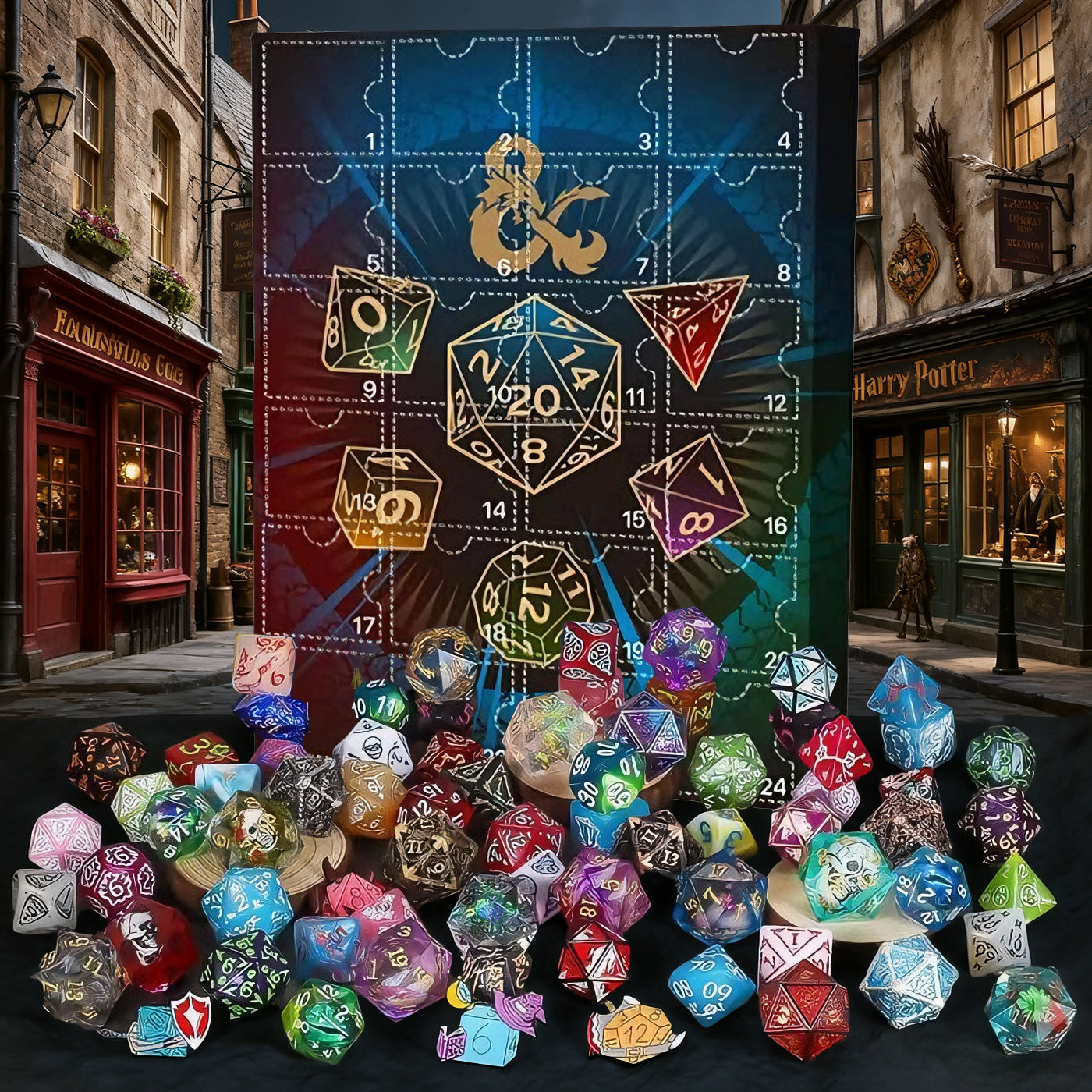 🎲🎄2025 Christmas Dice Advent Calendar