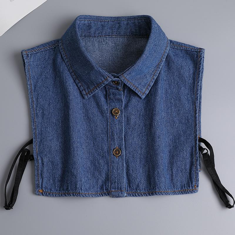 👕Denim False Collar – The Ultimate Layering Essential for Women ✨