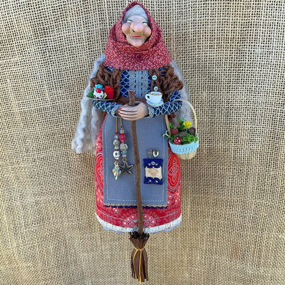 🔥 Easter 🔥 Handmade Kitchen Witch doll 🎁