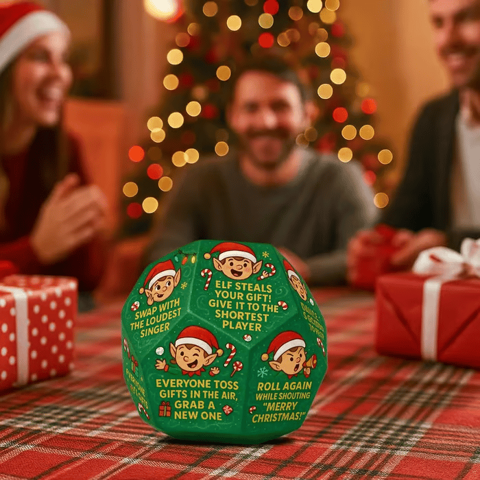 🔥LAST DAY PROMOTION- Buy 2 Get 1 Free!!🎁Hilarious Christmas Gift Exchange Party GameDice🎲🎄