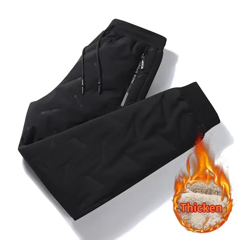🔥Large-sized winter waterproof woolen trousers