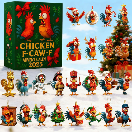 🔥🎁2025 Chicken F-Caw-F Advent Calendar Collection