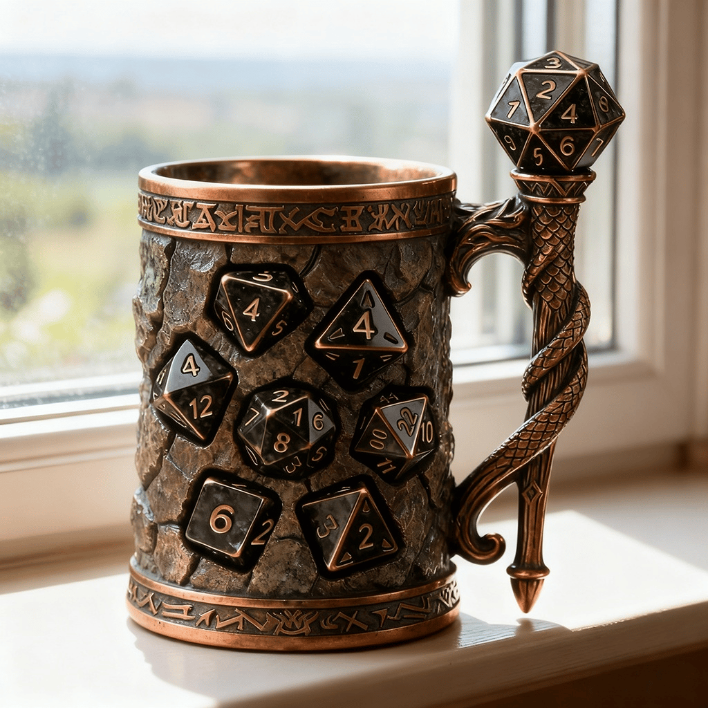 🔥D20 Dragon Mage Mug