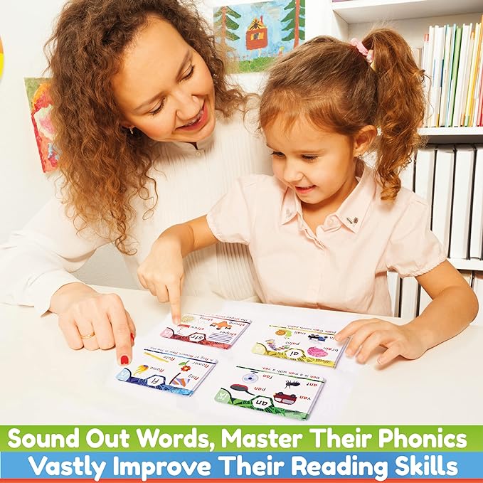 🔥Save 49%🔥Learn to Read Phonics Flash Cards Color-Coded - Learn to Read in 20 Stages